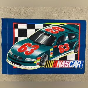 Vintage double sided Logo Graphic Nascar Pillowcase #53 #63